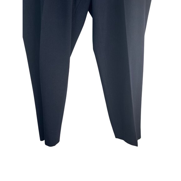 Talbots Size 20W Heritage Navy Black Pants Black Slim Fit - Picture 6 of 14